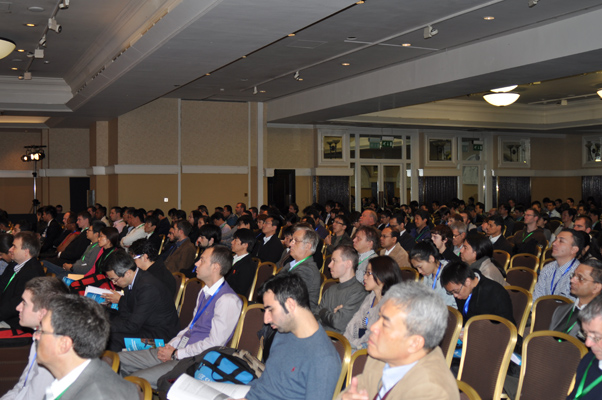 Some delegates attending keynote address