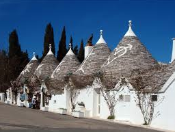 Trulli limestone dwellings